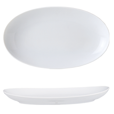 Gural Porselen - GURAL PERA Platou oval din portelan 25x15cm (ELS 25 KY)