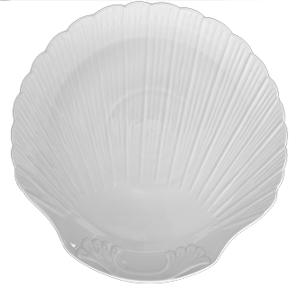 Sea Food - GURAL SEA FOOD Platou mida din portelan 24cm (GR 24 ITB)