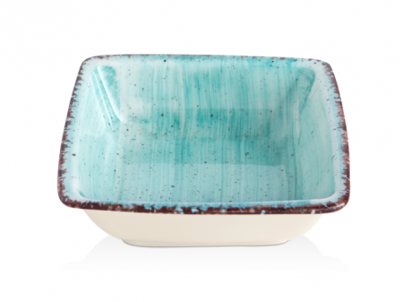 Turquoise - GURAL TURQUOISE Bol patrat 15x15cm 360ml (NBNORD15X15KS50TM)
