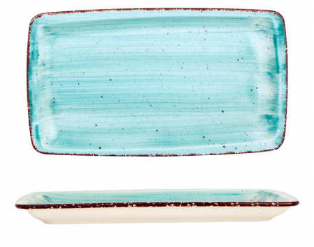 Gural Porselen - GURAL TURQUOISE Platou dreptunghiular 29x17cm (NBNORD29X17KY50TM)
