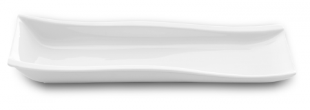 Gural Porselen - GURAL VALENCIA Platou adanc din portelan 37x14cm (VAL37X14KY)
