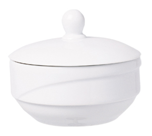 Gural Porselen - GURAL X-TANBUL Zaharnita cu capac din portelan 180ml (XT 10 KJ)