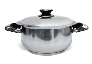 Oale si cratite inox - HASCAVHER PERFECT LUX Oala inox cu capac, 30х20cm, 14lt, inductie