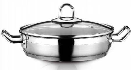 Oale si cratite inox - HASCEVHER ARBEL Cratita inox 24x6cm 2,7lt inductie