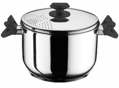 Oale si cratite inox - HASCEVHER ARIAN Oala otel inoxidabil pentru paste 22cm inductie