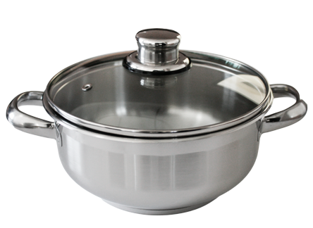 Oale si cratite inox - HASCEVHER AYISIGI Oala inox 22x12cm 4 litri inductie