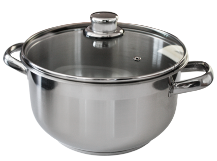 Oale si cratite inox - HASCEVHER AYISIGI Oala inox 28x18cm 10 litri inductie