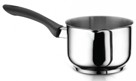 Oale si cratite inox - HASCEVHER Cratita inox cu coada pentru lapte 14cm 1,5l inductie