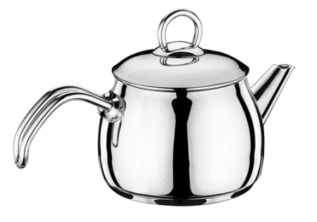 Produse - HASCEVHER HOME PERFECT Ceainic inox cu maner metalic 10xh11cm, 1l