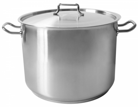 Oale si cratite inox - HASCEVHER HORECA Oala inox 24х19,5cm 8,8lt cu capac