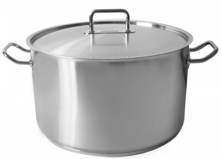 Oale si cratite inox - HASCEVHER HORECA Oala inox 28х17cm 10,5lt cu capac