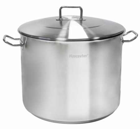Oale si cratite inox - HASCEVHER HORECA Oala inox 36х29cm 29,5lt cu capac