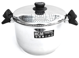 Oale si cratite inox - HASCEVHER Oala pentru spaghete 24cm 7l inductie