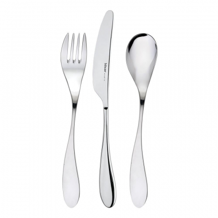 Servirea mesei - HISAR AQUA Set tacamuri 30 piese pentru 6 persoane, inox 18/10