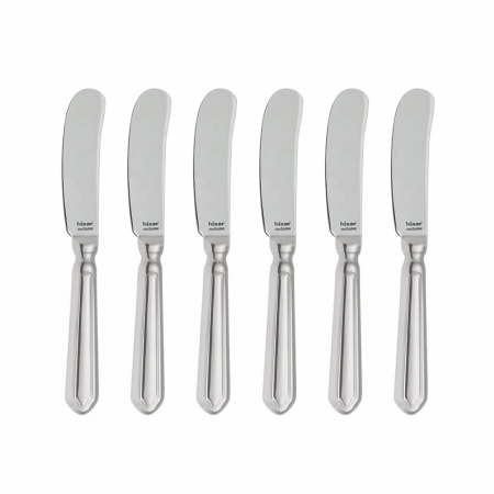 Servirea mesei - HISAR FLORENCE Set 6 cutite pentru unt, inox 18/10, L18,6cm