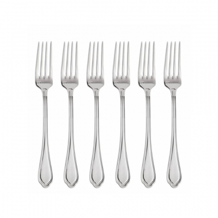 Servirea mesei - HISAR FLORENCE Set 6 furculite desert, inox 18/10, L16,6cm