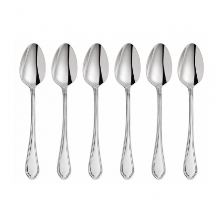 Servirea mesei - HISAR FLORENCE Set 6 linguri desert, inox 18/10, L16,6cm