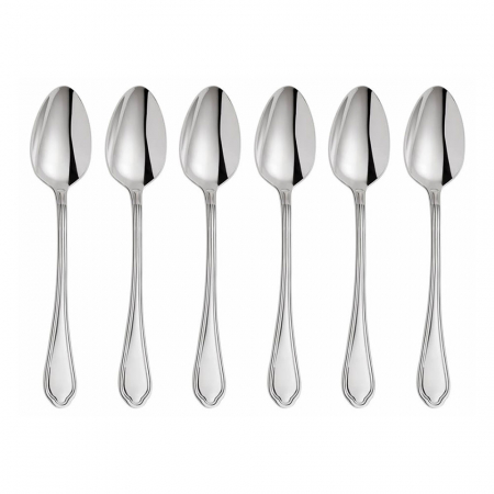 Tacamuri - HISAR FLORENCE Set 6 linguri pentru aperitiv, inox 18/10, L20cm
