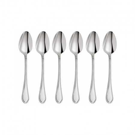 Servirea mesei - HISAR FLORENCE Set 6 lingurite pentru cafea, inox 18/10, L11,8cm