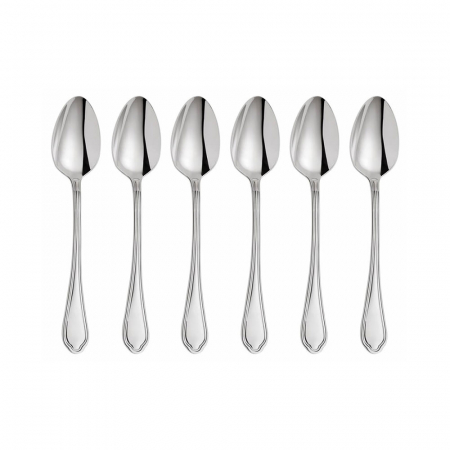 Servirea mesei - HISAR FLORENCE Set 6 lingurite pentru ceai, inox 18/10, L13,7cm