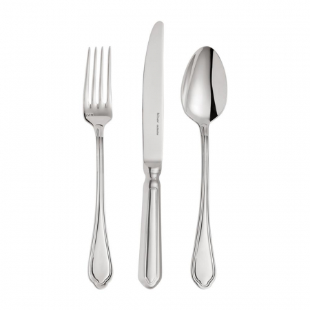 Servirea mesei - HISAR FLORENCE Set tacamuri 84 piese pentru 12 persoane, inox 18/10