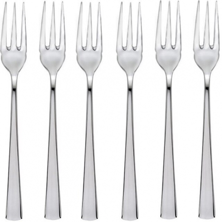 Servirea mesei - HISAR LARA Set 6 furculite pentru peste, profesionale, inox 18/10, L19,2cm