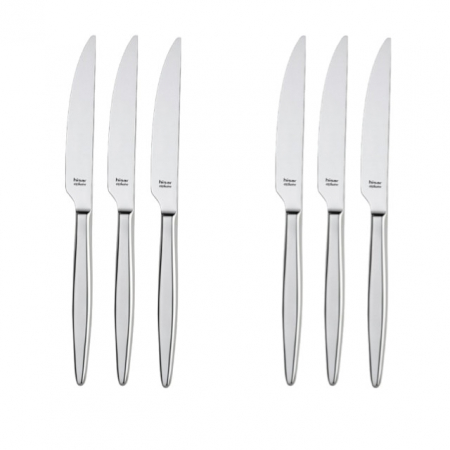 Tacamuri - HISAR MERCURY Set 6 cutite principale, inox 18/10, L22,5cm