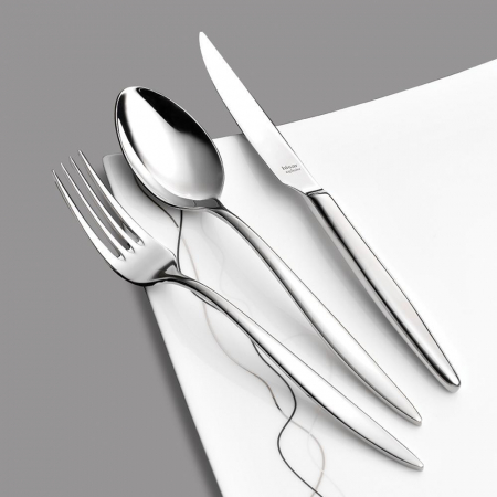 HISAR MERCURY Set 6 lingurite pentru inghetata, inox 18/10, L15,6cm [1]