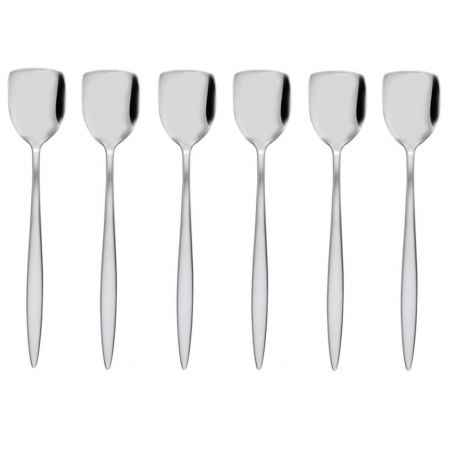 Servirea mesei - HISAR MERCURY Set 6 lingurite pentru inghetata, inox 18/10, L15,6cm