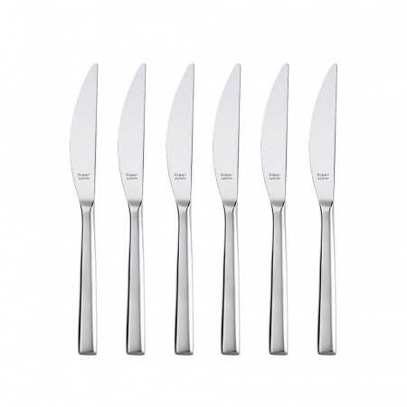 Tacamuri - HISAR MIAMI Set 6 cutite pentru aperitiv, profesionale, inox 18/10, L21,5cm