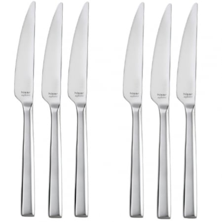 Tacamuri - HISAR MIAMI Set 6 cutite pentru desert, profesionale, inox 18/10, L19,5cm