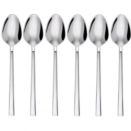 Tacamuri Hisar - HISAR MILANO Set 6 linguri principale, profesionale, inox 18/10, L20,3cm