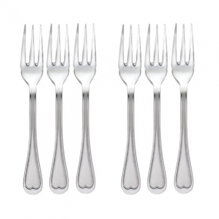Servirea mesei - HISAR TOPKAPI Set 6 furculite pentru peste, profesionale, inox 18/10, L17,5cm