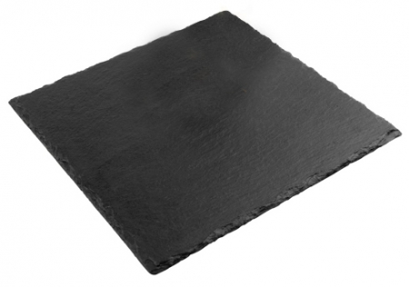 Servirea mesei - ILSA Platou servire din ardezie 20x20cm, patrat (1197 020)