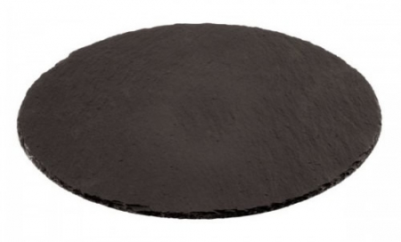 Servirea mesei - ILSA Platou servire din ardezie 33cm, rotund (1196 0330)
