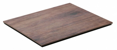 Produse - ILSA Platou servire din melamina, GN 1/2 32,5x26,5xh1cm, dreptunghiular, imitatie lemn
