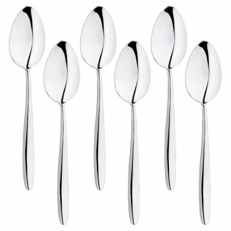 Tacamuri Inoxriv - INOXRIV ANNIE Set 6 linguri fel principal, otel inoxidabil 18/10, L20,2cm, grosime 3mm, finisaj lucios