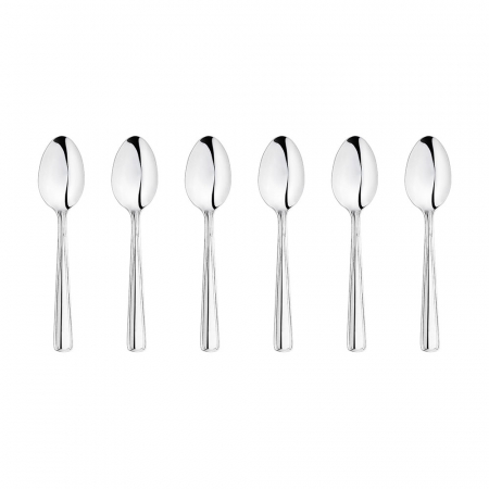 Servirea mesei - INOXRIV ITALIA Set 6 lingurite cafea, inox 18/0, grosime 1,8mm
