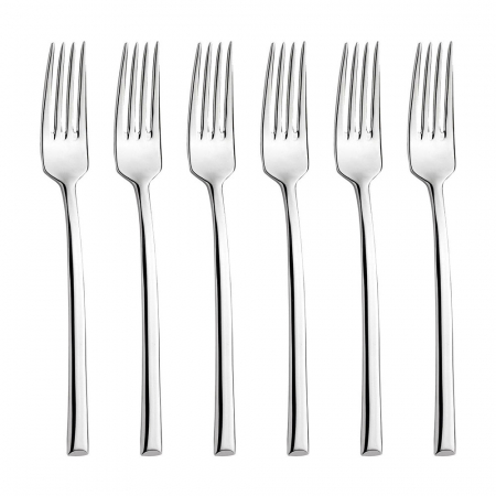 Tacamuri Inoxriv - INOXRIV MEDEA Set 6 furculite fel principal, inox, L20cm, grosime 3,5mm, finisaj lucios