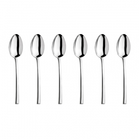 Tacamuri Inoxriv - INOXRIV MEDEA Set 6 lingurite ceai/cafea, inox, L13,5cm, grosime 3,5mm, finisaj lucios