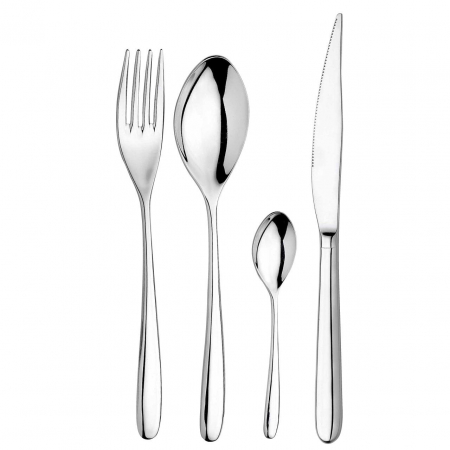 INOXRIV NOVECENTO Set 6 linguri fel principal, otel inoxidabil 18/10, L20,5cm, grosime 3,5mm, finisaj lucios [1]