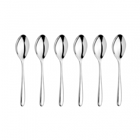 Servirea mesei - INOXRIV NOVECENTO Set 6 lingurite ceai/cafea, otel inoxidabil 18/10, L13,5cm, grosime 3,5mm, finisaj lucios