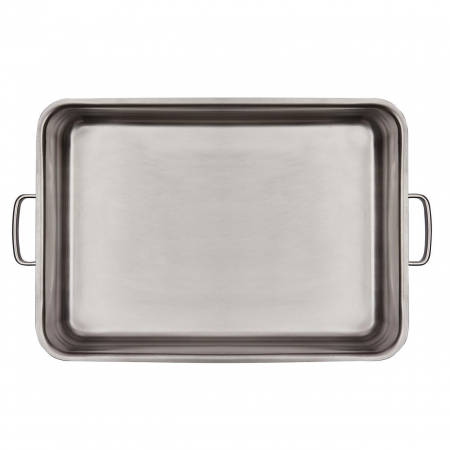 INOXRIV PREMIUM Set tava cu manere si capac, din inox 36x25xh8cm [1]