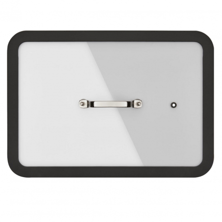 INOXRIV PREMIUM Set tava cu manere si capac, din inox 36x25xh8cm [2]