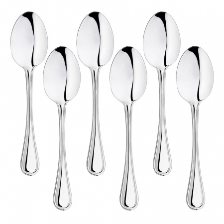 Tacamuri Inoxriv - INOXRIV YORK Set 6 linguri principale, inox 18/0, L20cm, grosime 2mm, finisaj lucios