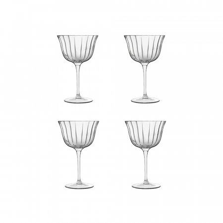 Articole sticlarie - LUIGI BORMIOLI BACH Set 4 pahare cocktail RETRO FIZZ 260ml D9,7xH15,7cm