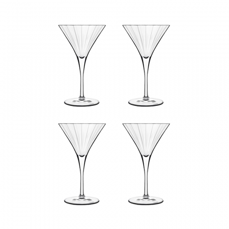 BACH - LUIGI BORMIOLI BACH Set 4 pahare martini 260ml D11,3xH18,5cm