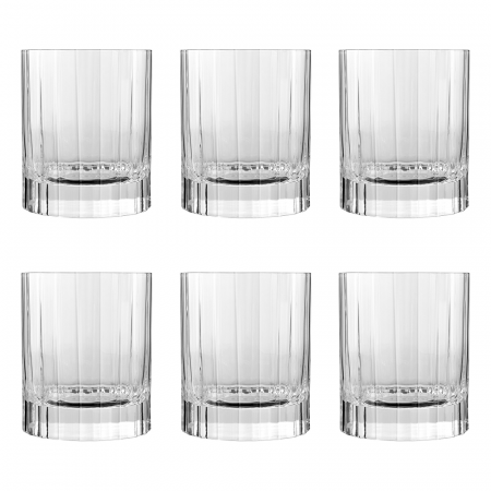 BACH - LUIGI BORMIOLI BACH Set 6 pahare whisky 255ml D7,5xH9cm