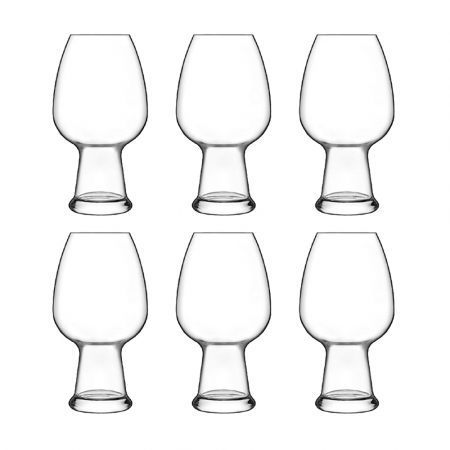 Articole sticlarie - LUIGI BORMIOLI BIRRATEQUE Set 6 pahare bere WHEAT 780ml D10,2xH18,8cm