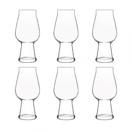 Articole sticlarie - LUIGI BORMIOLI BIRRATEQUE Set 6 pahare bere WHITE IPA 540ml D8,8xH18,4cm